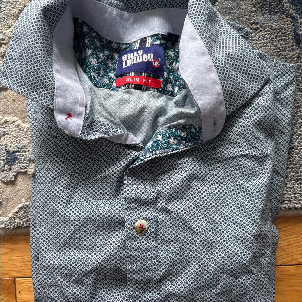 Men's Billy London uk slim fit dress shirt